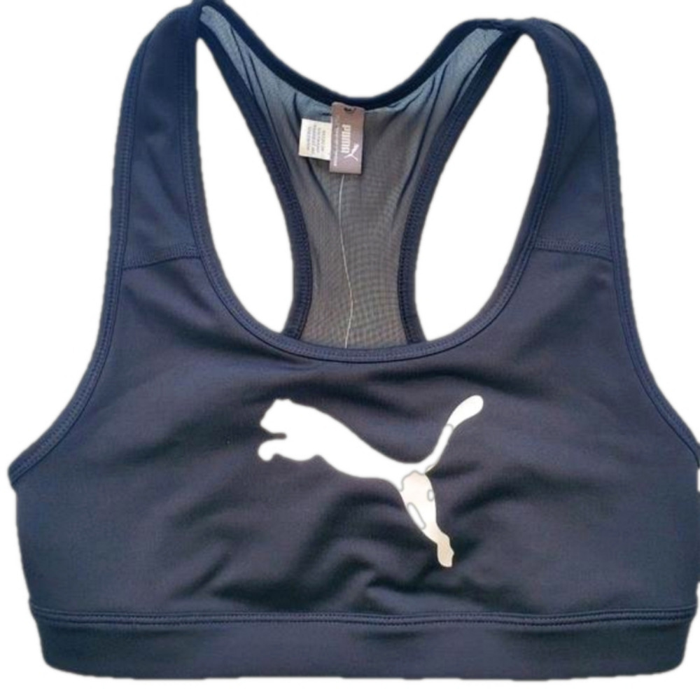Puma Size XS Medium Impact Moisture Management Sport Bra NWT